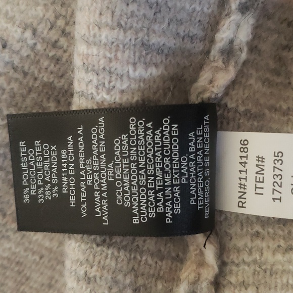 Frye Boho Southwest Aztec Native Knit Cottage Farm Chore Barn Cardigan Sweater - Picture 8 of 8